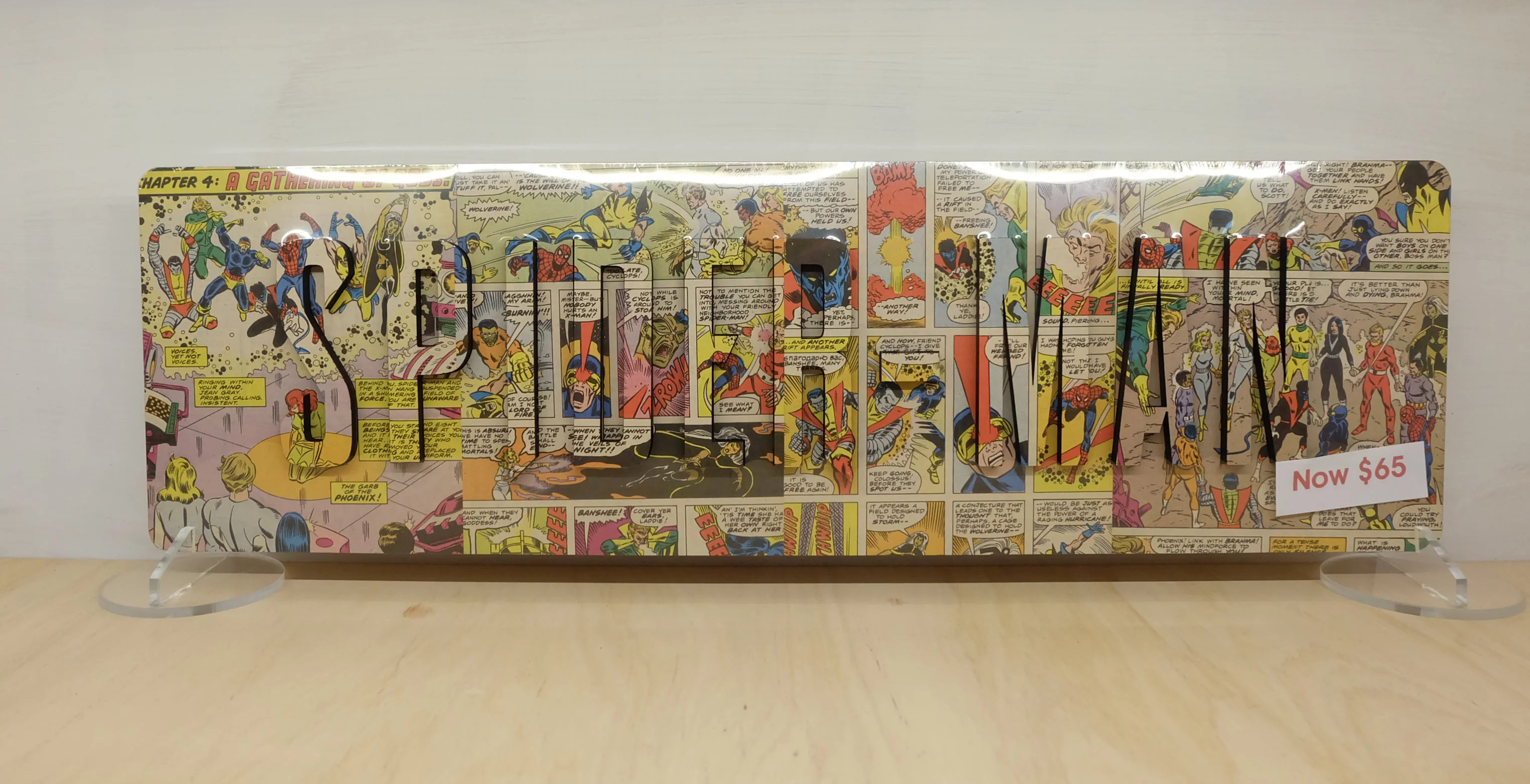 Spiderman Comic Board